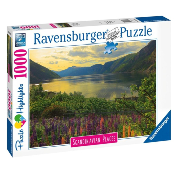 Puzzle 1000 Skandynawski krajobraz 2